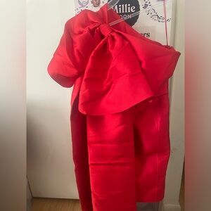 Elegant Red Women's Coat